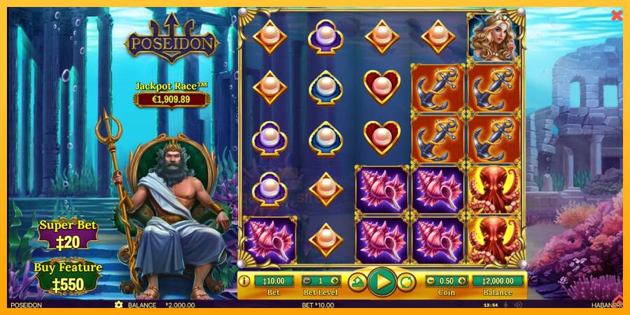 Poseidon gaming machine for money, picture 2