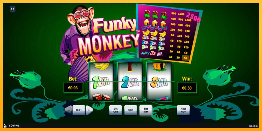 Funky Monkey gaming machine for money, picture 2