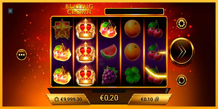 Blazing Crown gaming machine for money, picture 4