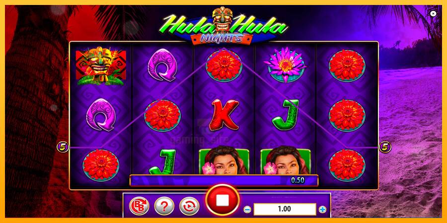 Hula Hula Nights gaming machine for money, picture 4