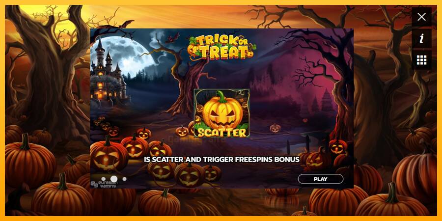 Trick or Treat gaming machine for money, picture 1