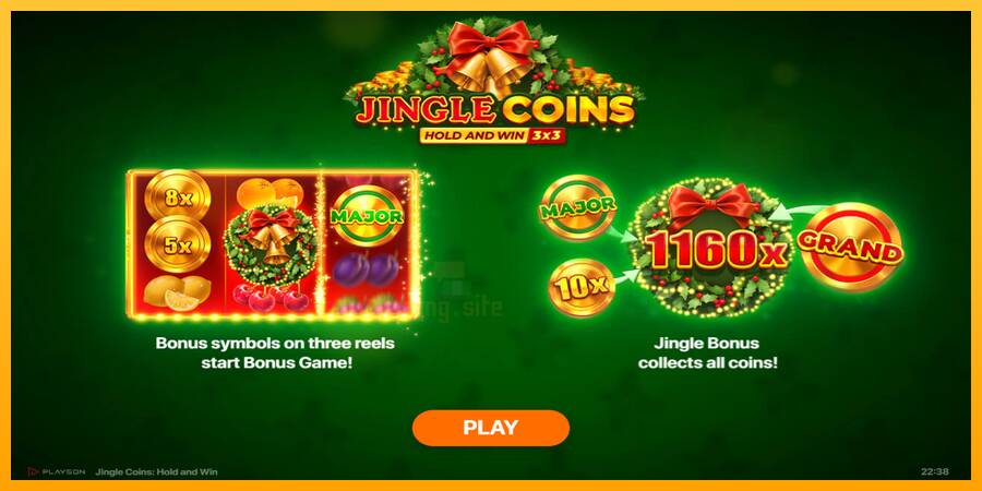 Jingle Coins gaming machine for money, picture 1