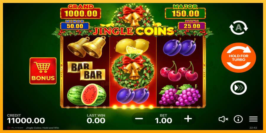 Jingle Coins gaming machine for money, picture 2