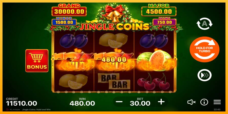 Jingle Coins gaming machine for money, picture 5