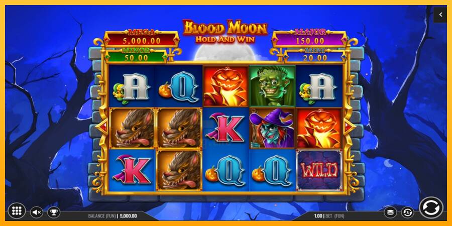 Blood Moon Hold and Win gaming machine for money, picture 1