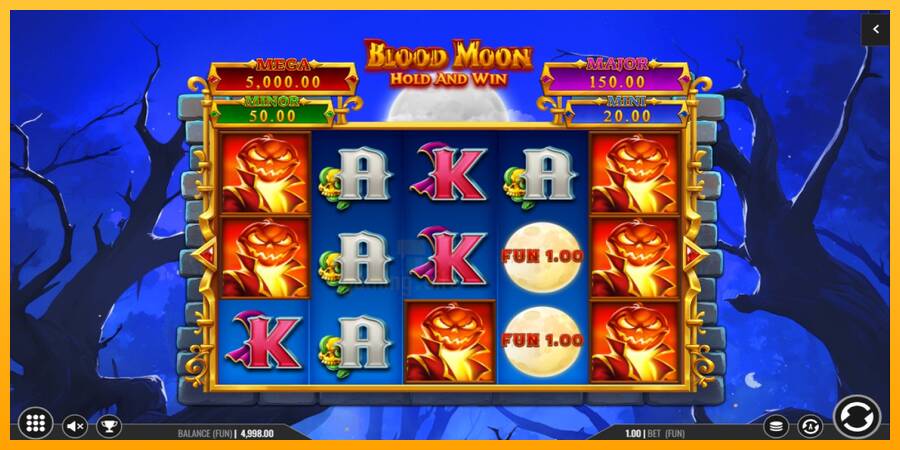 Blood Moon Hold and Win gaming machine for money, picture 2