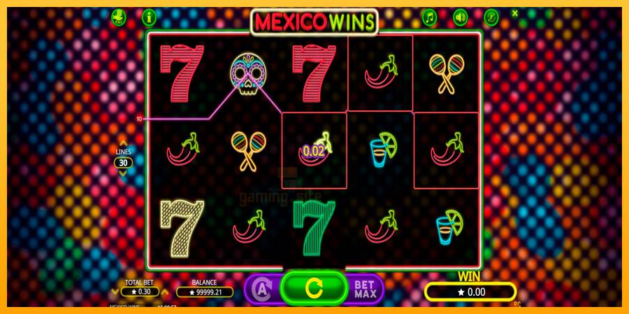 Mexico Wins gaming machine for money, picture 4