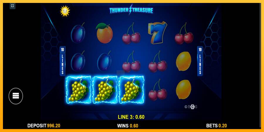 Thunder Treasure gaming machine for money, picture 4