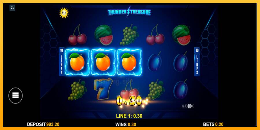 Thunder Treasure gaming machine for money, picture 5