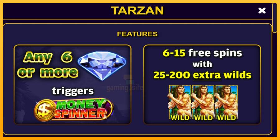 Tarzan gaming machine for money, picture 3