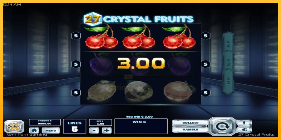 27 Crystal Fruits gaming machine for money, picture 3