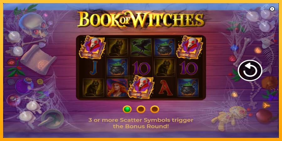 Book of Witches gaming machine for money, picture 1