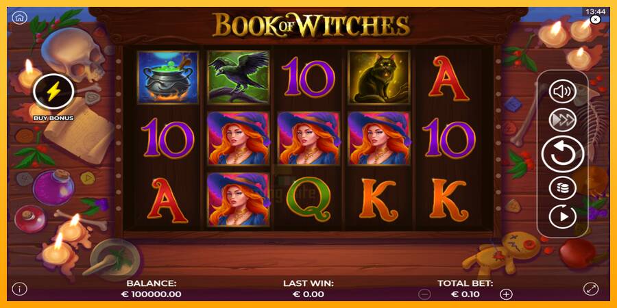 Book of Witches gaming machine for money, picture 2