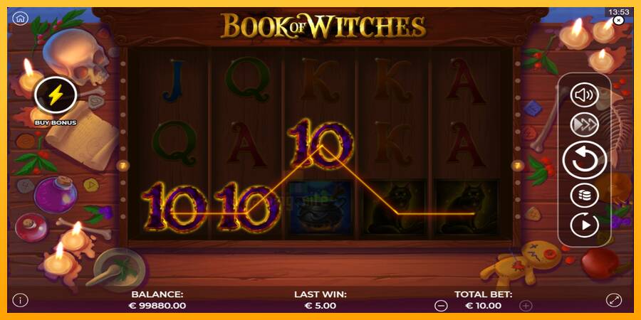 Book of Witches gaming machine for money, picture 4