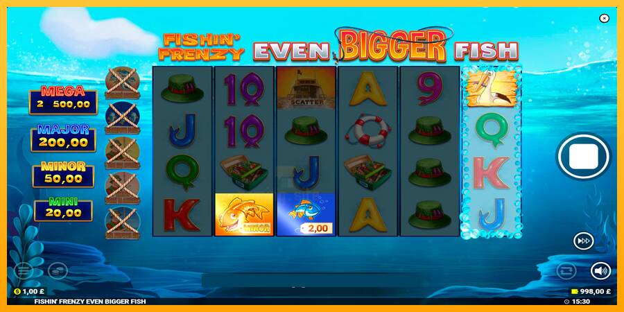 Fishin Frenzy Even Bigger Fish gaming machine for money, picture 2