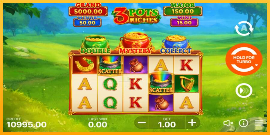 3 Pots Riches: Hold and Win gaming machine for money, picture 3