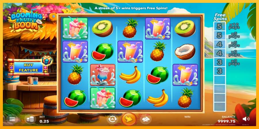 Booming Fruity Boom gaming machine for money, picture 2