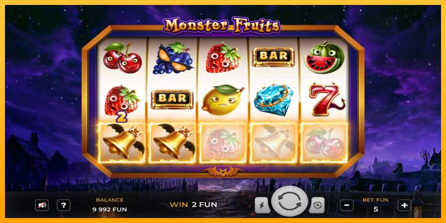 Monster Fruits gaming machine for money, picture 2