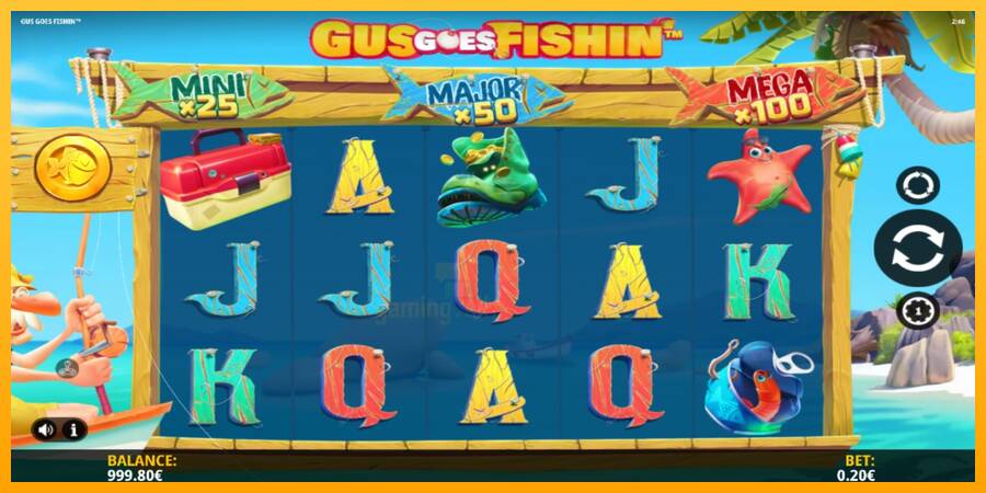 Gus Goes Fishin gaming machine for money, picture 2