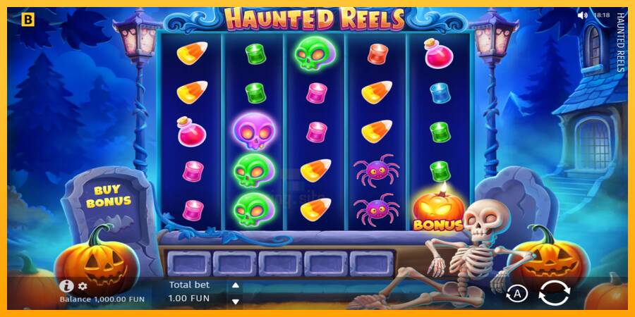 Haunted Reels gaming machine for money, picture 2