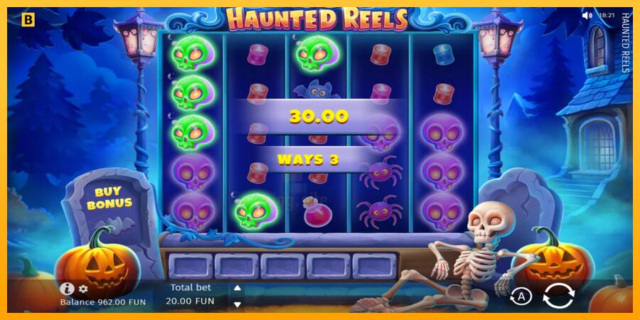 Haunted Reels gaming machine for money, picture 4