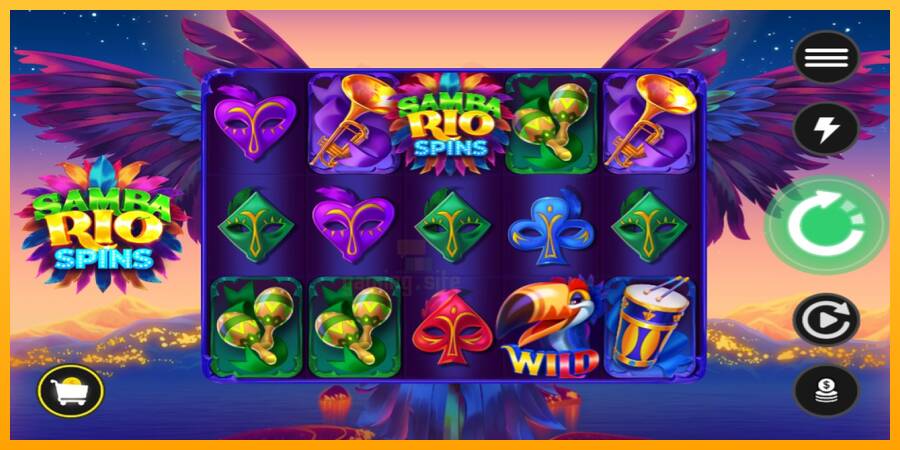 Samba Rio Spins gaming machine for money, picture 2