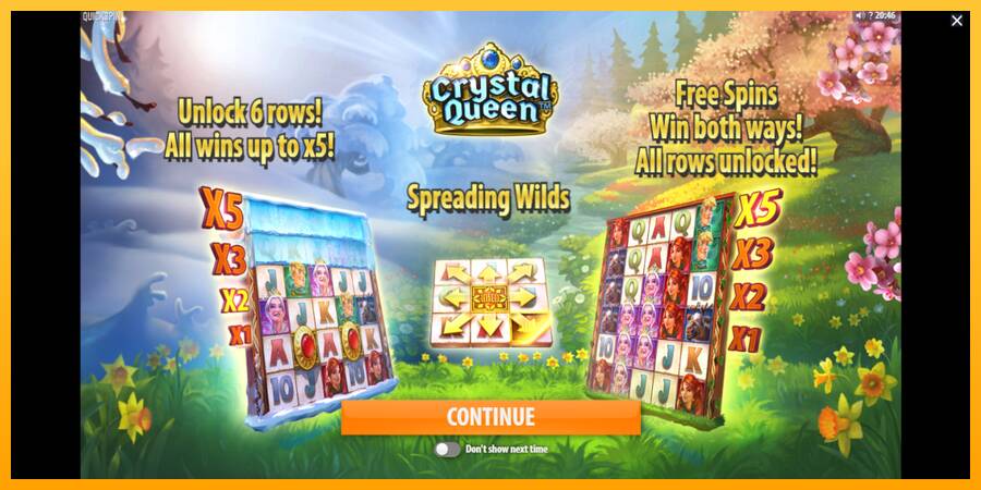 Crystal Queen gaming machine for money, picture 1