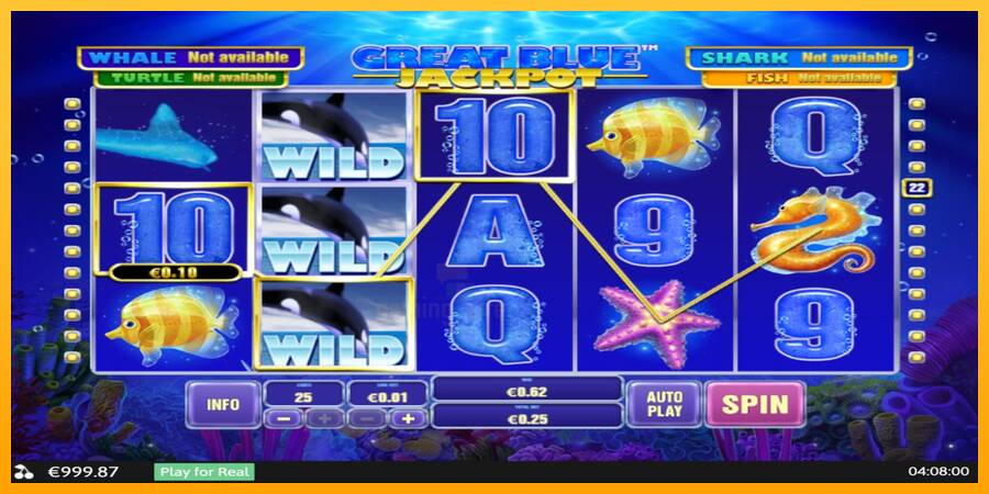 Great Blue Jackpot gaming machine for money, picture 3