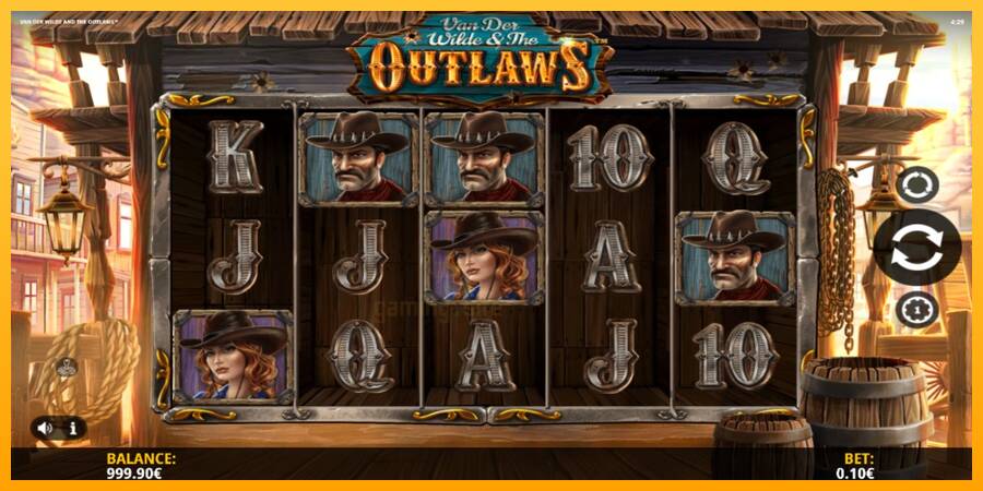 Van der Wilde and The Outlaws gaming machine for money, picture 2