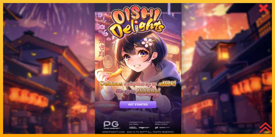 Oishi Delights gaming machine for money, picture 1