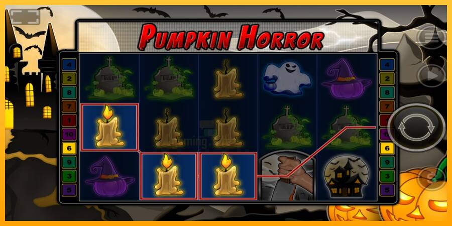 Pumpkin Horror gaming machine for money, picture 2