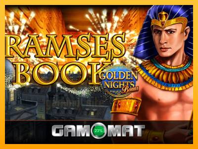 Ramses Book Golden Nights gaming machine for money