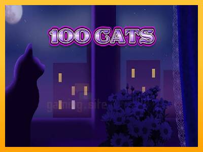 100 Cats gaming machine for money