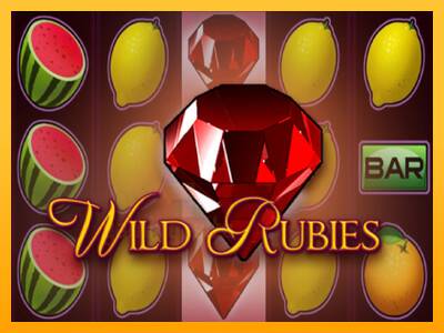 Wild Rubies gaming machine for money