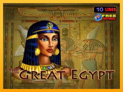 The Great Egypt gaming machine for money