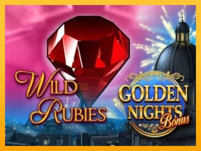 Wild Rubies Golden Nights gaming machine for money