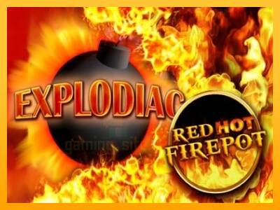 Explodiac Red Hot Firepot gaming machine for money