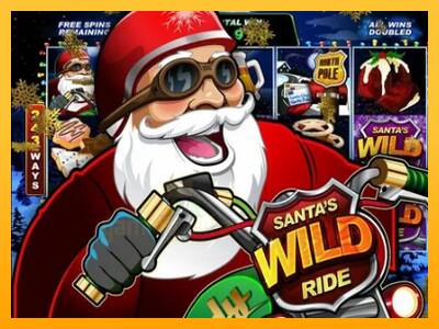 Santas Wild Ride gaming machine for money