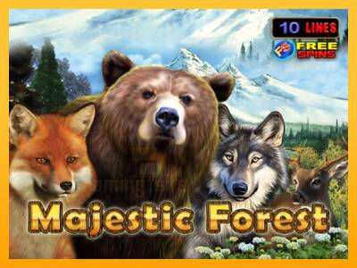 Majestic Forest gaming machine for money