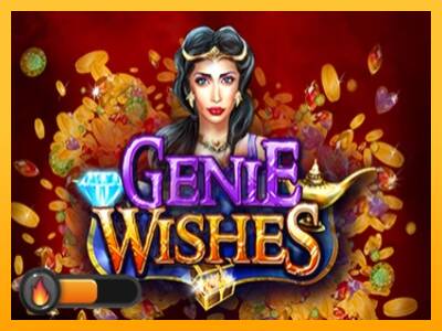 Genie Wishes gaming machine for money