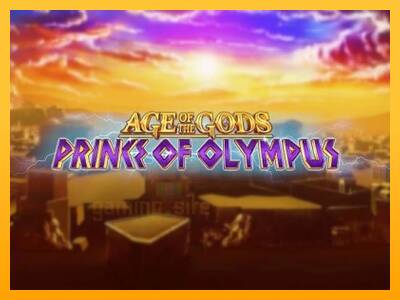 Age of the Gods Prince of Olympus gaming machine for money