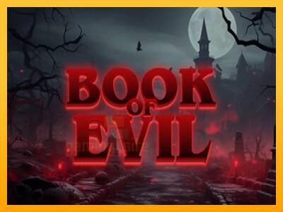 Book of Evil gaming machine for money