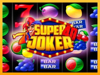 Super Joker 40 gaming machine for money