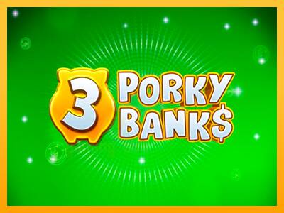 3 Porky Banks gaming machine for money