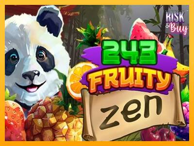 243 Fruity Zen gaming machine for money