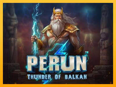 Perun - Thunder of Balkan gaming machine for money