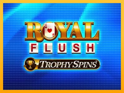 Royal Flush Trophy Spins gaming machine for money