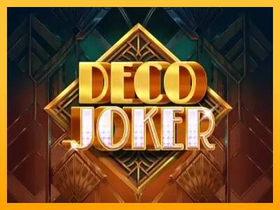 Deco Joker gaming machine for money