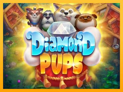 Diamond Pups gaming machine for money