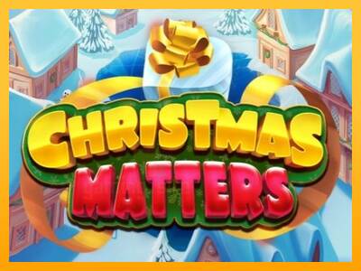 Christmas Matters gaming machine for money